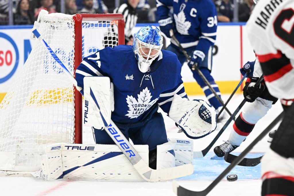 Maple Leafs get first win in their last game. They are 1-1 and have hope this season with all of the new additions.