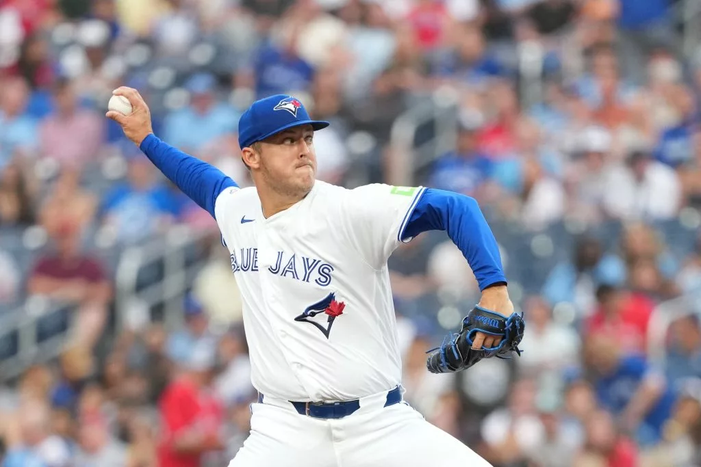 Jameson Taillon leaves second start for Blue Jays early with forearm discomfort. He will undergo an MRO to see extent of injury.