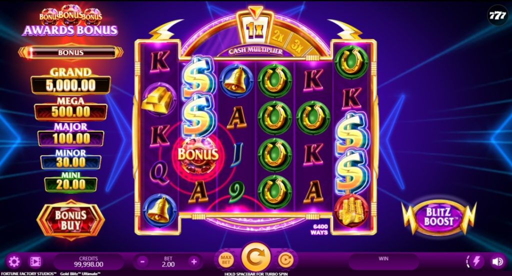 Games Global joins Alberta iGaming regulated industry - Gold Blitz Ultimate slot