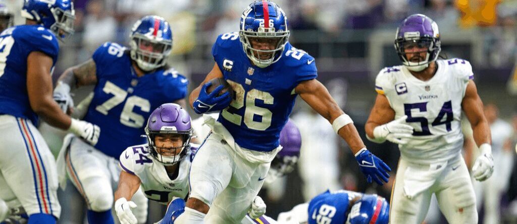 Giants at Vikings odds