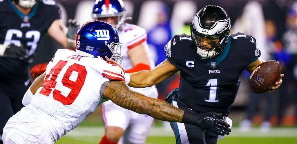 Eagles vs. Giants odds
