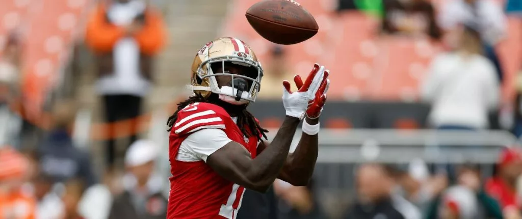 TNF anytime touchdown ATTD odds 49ers