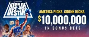 John Cena & Rob Gronkowski Star In FanDuel Kick of Destiny 2 Super Bowl Promo