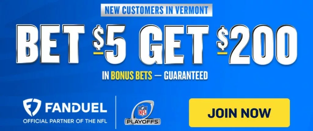 FanDuel Launch Promo Vermont