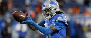 Best SNF Lions Anytime Touchdown Prop Bets: Can Jameson Williams Score Wild Card ATTD?