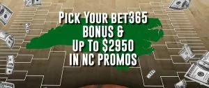 New bet365 NC Promo Code Among $2950 In Bonus Bets For UNC & ACC Championship
