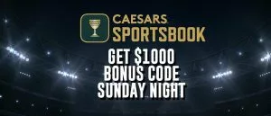 Caesars Bonus Code: Up To $1K In Bonus Bets For Lions Vs. Rams Sunday Night Football