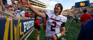 College Football Playoff Bracketology: Who's In, Out After NIU Upsets Notre Dame?