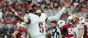 Tail Outcomes: Commanders Week 5 Bets; Browns Unlikely To Slow Jayden Daniels Down