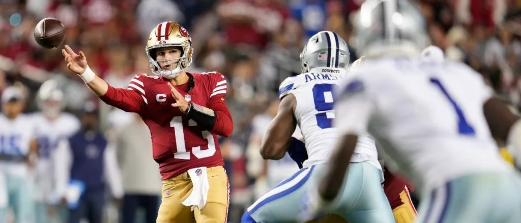 Cowboys 49ers opening odds