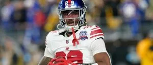 Best Anytime Touchdown Odds & Picks For Giants Vs. Panthers: Tyrone Tracy ATTD In Germany?