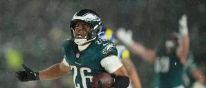 Saquon Barkley NFL Player Props, Anytime Touchdown Odds, Picks: Eagles-Commanders NFC Championship