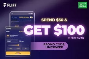 Spend $50 & Get $100 in FC on Ravens @ Dolphins: Use Fliff Code LINESWEEP