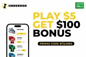 Underdog Promo Code BTSLINES: TNF Week 9 Betting