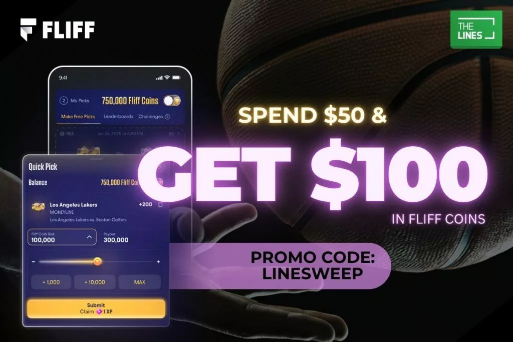 Spend $50 & Get $100 in FC on Bucks @ Hornets NBA Use Fliff Code LINESWEEP