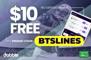 Dabble Promo Code BTSLINES: TNF Week 15 Betting