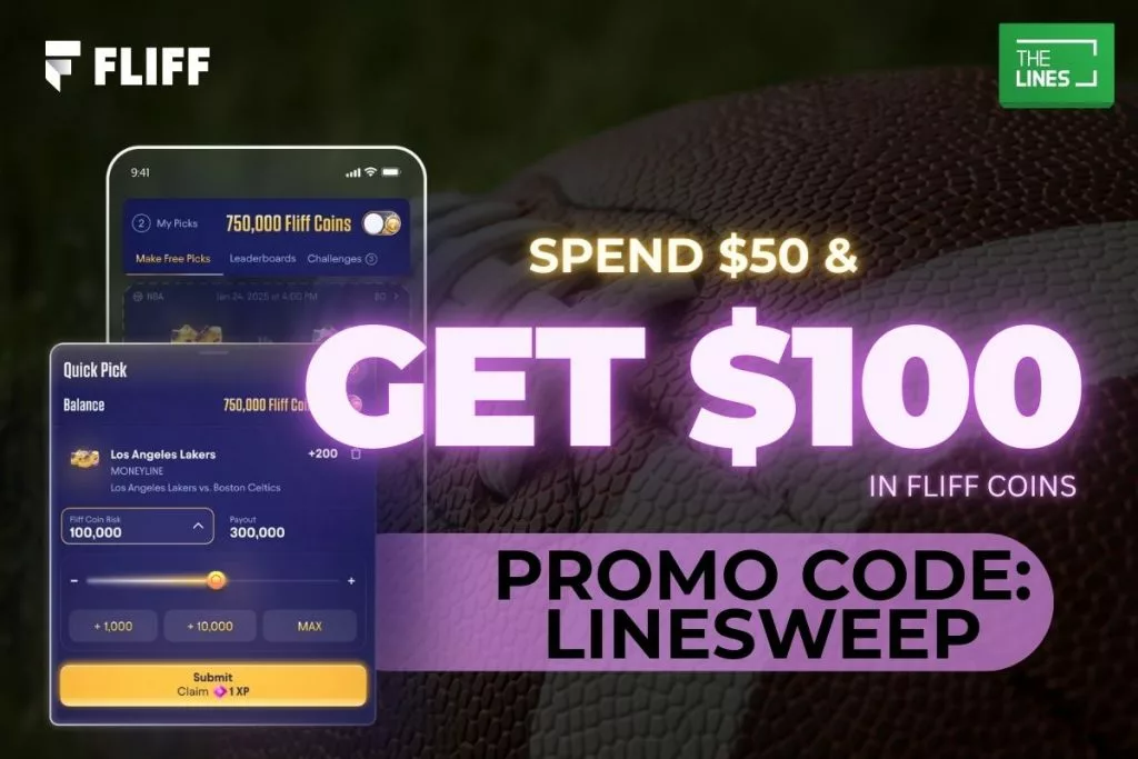 Fliff Promo Code LINESWEEP TNF Week 14 Betting