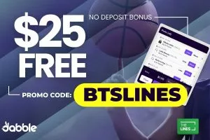 $25 Free No Deposit Bonus on Celtics vs Pistons NBA: Use Dabble Code BTSLINES