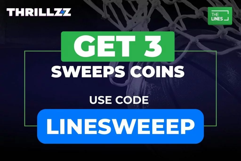 3 Sweeps Coins on Bucks vs Hawks NBA Use Thrillzz Code LINESWEEP