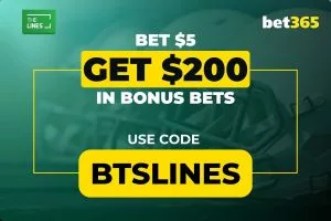 Bet $5 & Get $200 in Bonus Bets Win or Lose on Patriots vs Seahawks NFL: Use Bet365 Code BTSLINES
