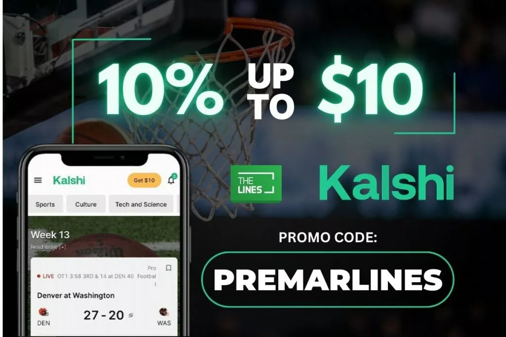 10% up to 10 $ on Mavericks vs Thunder NBA Use Kalshi Code PREMARLINES