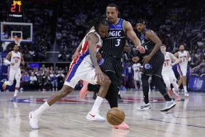 Magic Shock Pistons in Game 1 to Turn East Playoff Series on Its Head