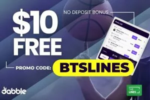 $10 Free on Signup, No Deposit Required on Knicks vs Cavaliers NBA: Use Dabble Code BTSLINES