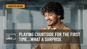 My First Time Playing Courtside… I Didn’t Expect This
