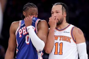 Jalen Brunson Sets Tone as Knicks Dominate 76ers in Game 1