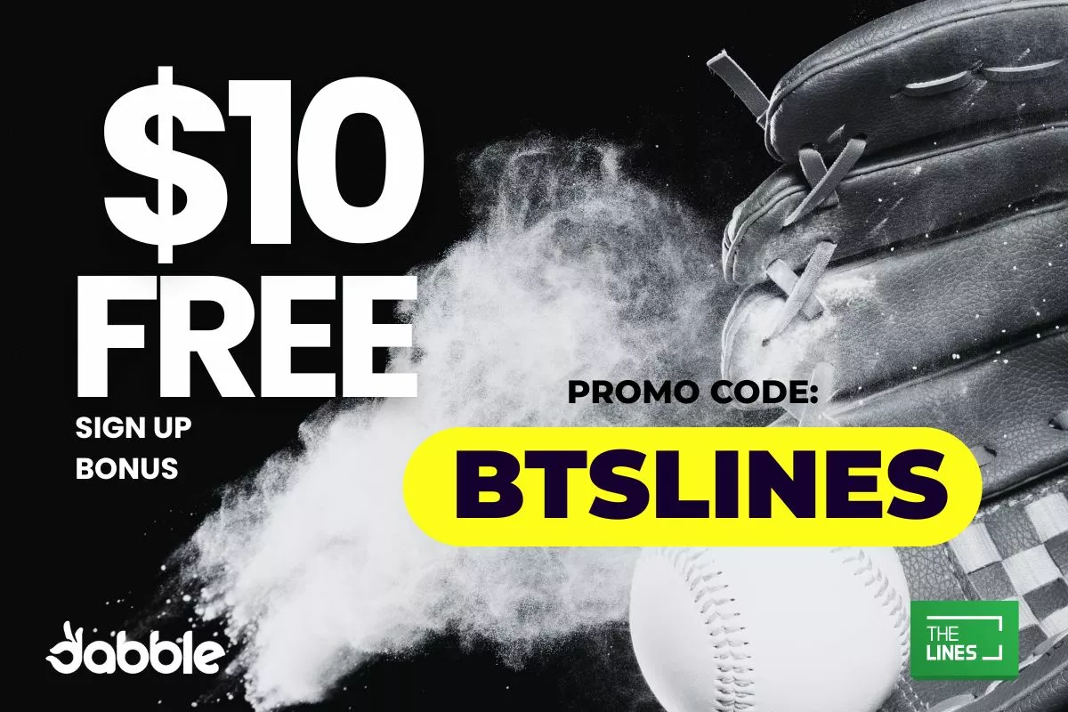 $10 Free on Signup, No Deposit Required on Twins vs Rangers MLB Use Dabble Code BTSLINES