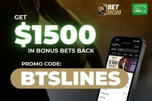 $1500 Bonus Bets If Lose on Knicks vs Spurs NBA: Use BetMGM Code BTSLINES