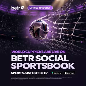 Get 25 Betr Coins on France vs Morocco World Cup Match: Use Betr Sportsbook Code LINESWC