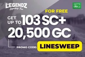 Get up to 103 SC + 20,500 GC for FREE on Mets vs Braves MLB: Use Legendz Code LINESWEEP
