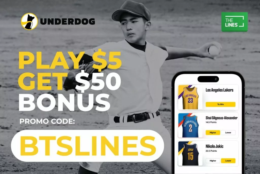 MLB Underdog Promo Code BTSLINES