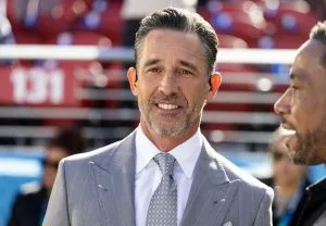 Kyle Shanahan Limited at 49ers Training Camp After Car Accident