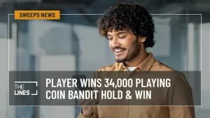 Gleaming Slots Player Wins 34,000 Playing Coin Bandit Hold & Win