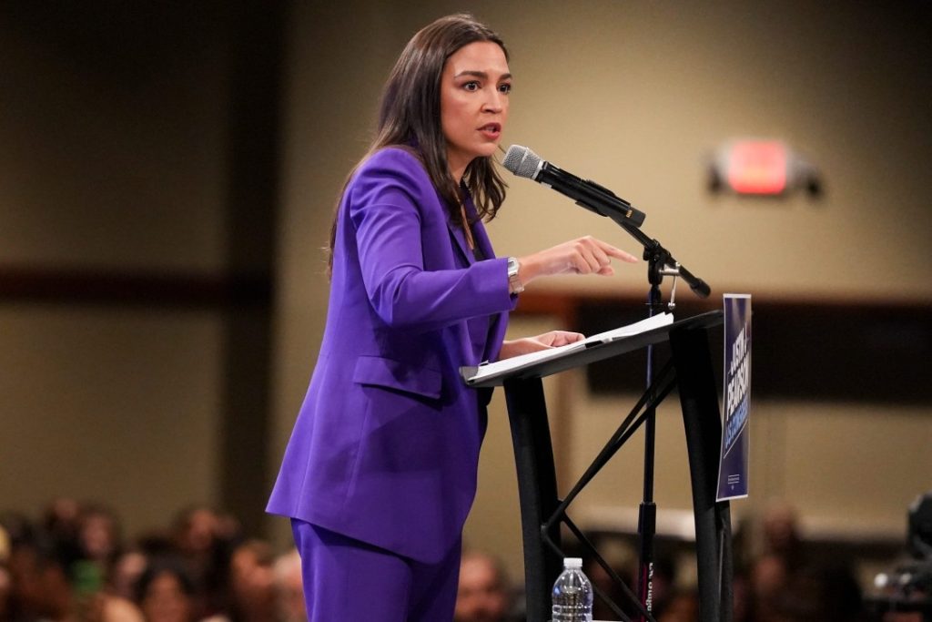 Alexandria Ocasio-Cortez Democratic nominee 2028 prediction markets - USA Today Reuters Connect