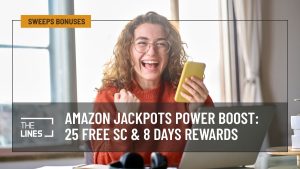 Amazon Jackpots Power Boost Brings 25 Free SC and 8 Days of Rewards