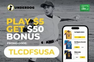 Play $5 Get $50 Bonus on Giants vs Guardians MLB: Use Underdog Code TLCDFSUSA