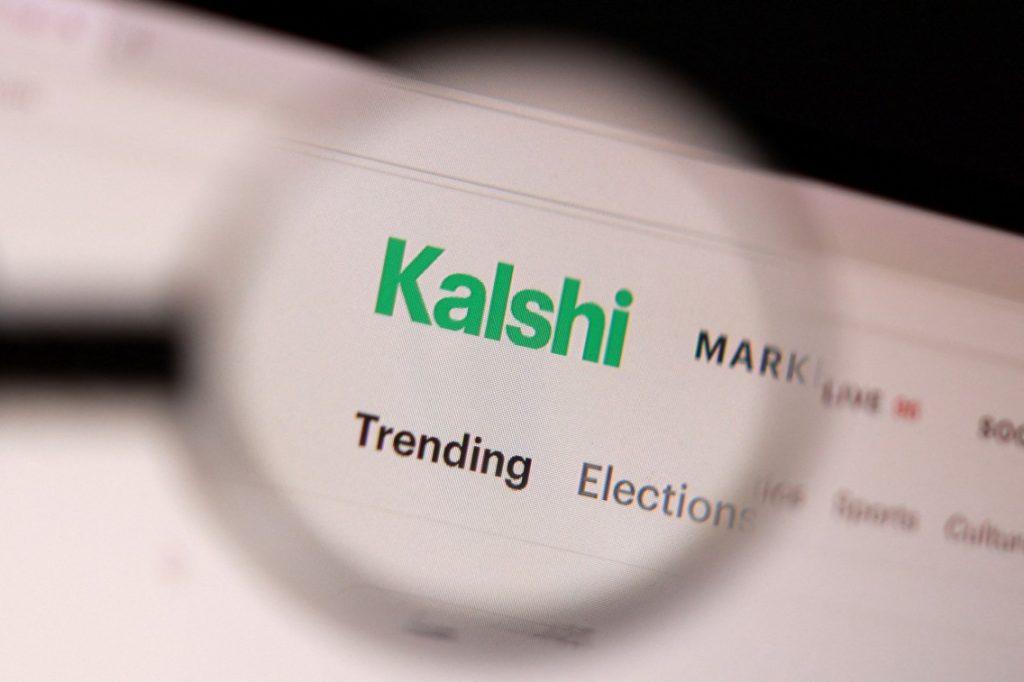 Kalshi logo trending prediction markets