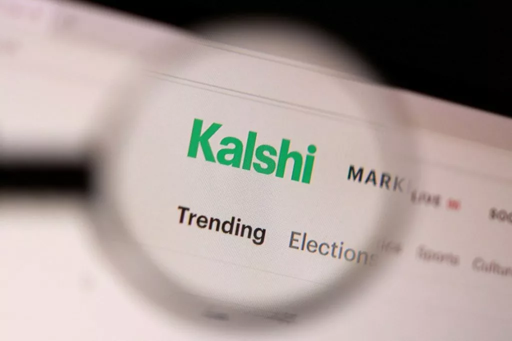 Kalshi logo trending prediction markets