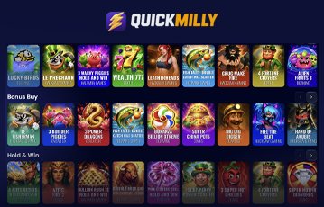 Quickmilly casino games