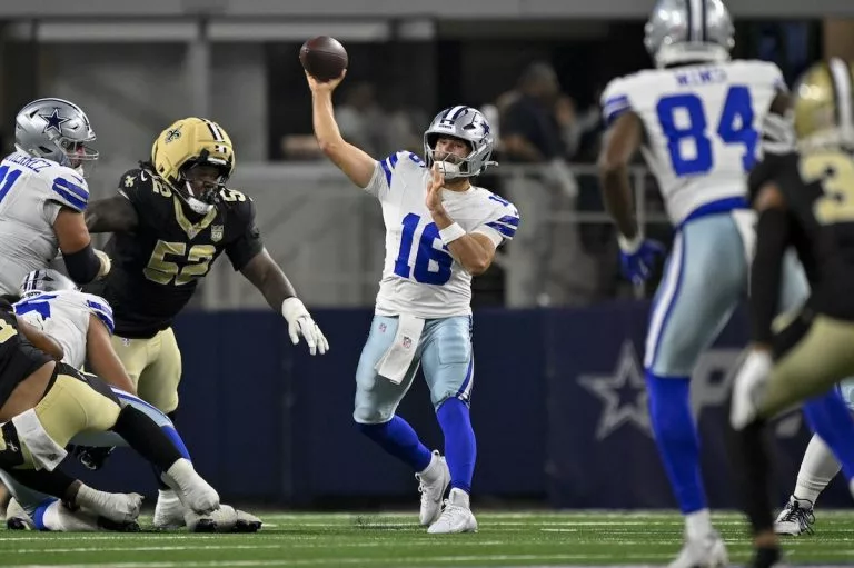 Cowboys Waive Joe Milton, Name Sam Howell Backup Quarterback