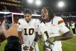 Darian Mensah, Malachi Toney Shatter Miami Records in Blowout Win