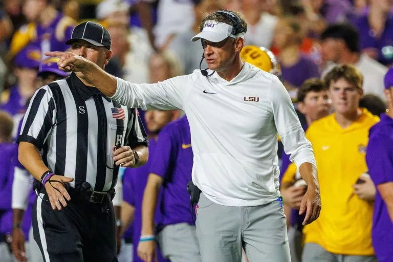 Lane Kiffin Wins LSU Debut in Blowout Win Over Clemson