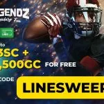 Up to 103 SC + 20,500 GC for FREE on Commanders vs Eagles NFL: Use Legendz Code