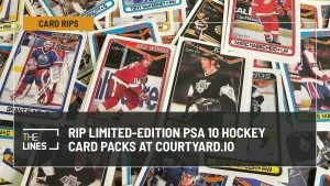 Courtyard.io Offers Limited-Edition NHL Packs: Rip PSA 10 Hockey Cards