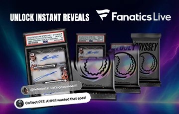 Fanatics Live Instant Reaveal