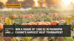 Harvest Heat Tournament Kicks Off at Moonspin Casino: Win a Share of 1,500 SC
