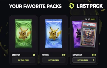 lastpack mystery boxes cardss promo